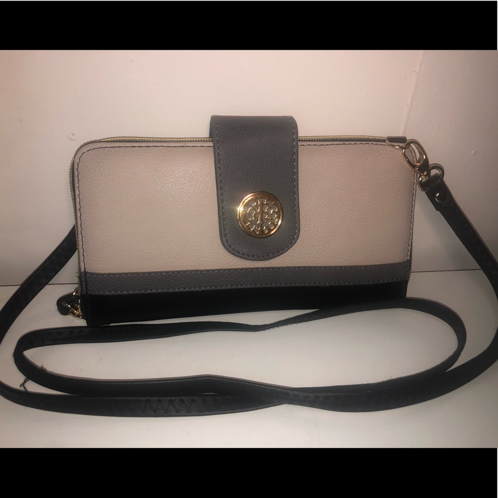 New, Small Cross-Body Purse / Wristlet / Neutrals